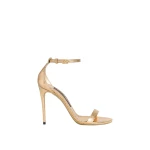 Gold Dolce & Gabbana Python skin sandals | Sandals