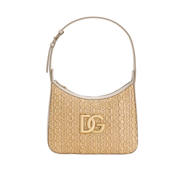 Multicolour Dolce & Gabbana Rafia crochet shoulder bag | Shoulder & Crossbody Bags