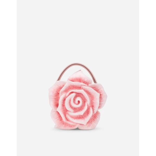 Multicolour Dolce & Gabbana Resin rose-design Dolce Box bag, view 4 | Totes & Top-Handle Bags