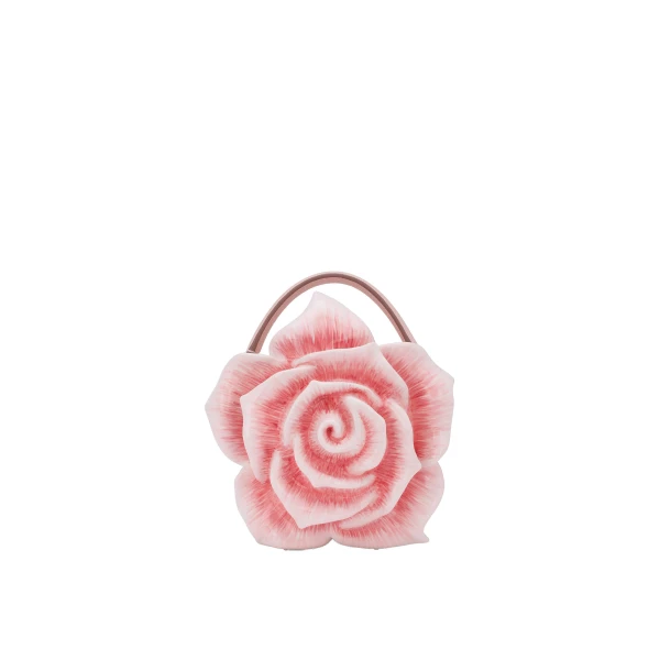 Resin rose-design Dolce Box bag