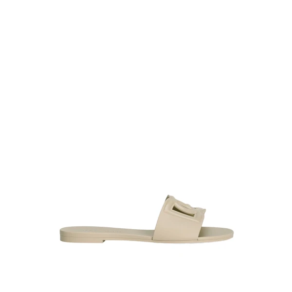 Rubber beachwear sliders