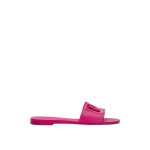 Fuchsia Dolce & Gabbana Rubber beachwear sliders | Flip Flops & Slides