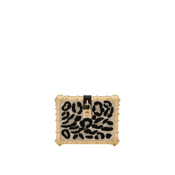 Multicolour Dolce & Gabbana Satin Dolce Box with embroidery | Shoulder & Crossbody Bags