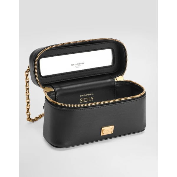 Black Dolce & Gabbana Sicily crossbody bag, view 5 | Shoulder & Crossbody Bags