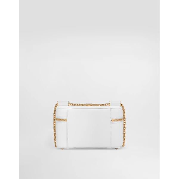 White Dolce & Gabbana Sicily crossbody bag, view 4 | Shoulder & Crossbody Bags