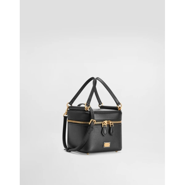 Black Dolce & Gabbana Sicily handbag, view 3 | Totes & Top-Handle Bags