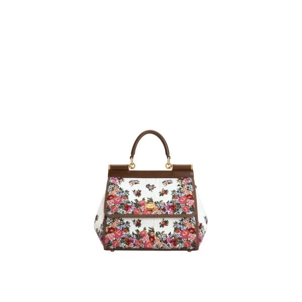 Multicolour Dolce & Gabbana Sicily medium embroidered handbag | Totes & Top-Handle Bags