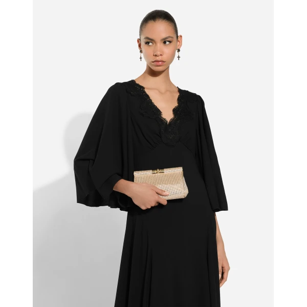Beige Dolce & Gabbana Small Marlene shoulder bag, view 2 | Shoulder & Crossbody Bags