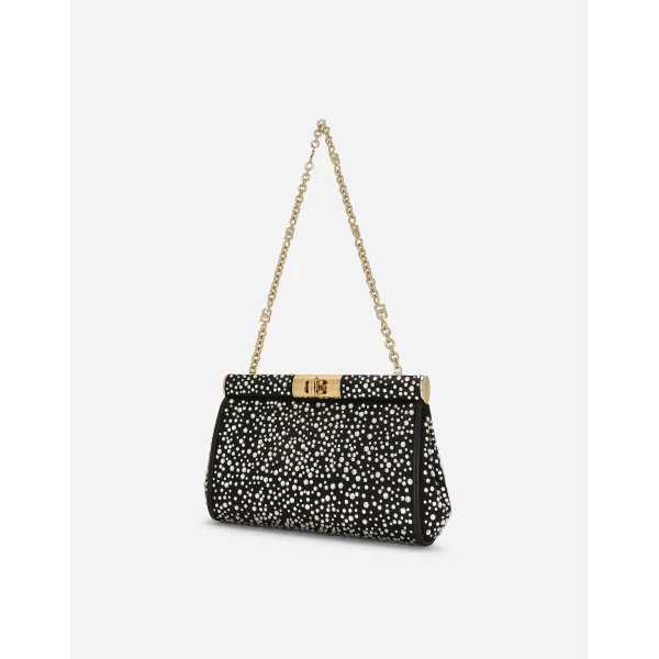 Multicolour Dolce & Gabbana Small Marlene shoulder bag, view 6 | Shoulder & Crossbody Bags