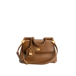 Brown Dolce & Gabbana Small My Sicily handbag in plongé calfskin | Totes & Top-Handle Bags
