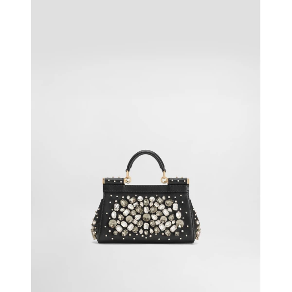 Multicolour Dolce & Gabbana Small Sicily handbag, view 4 | Totes & Top-Handle Bags
