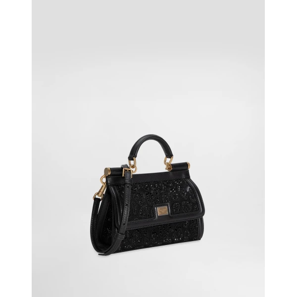 Multicolour Dolce & Gabbana Small Sicily handbag, view 3 | Totes & Top-Handle Bags