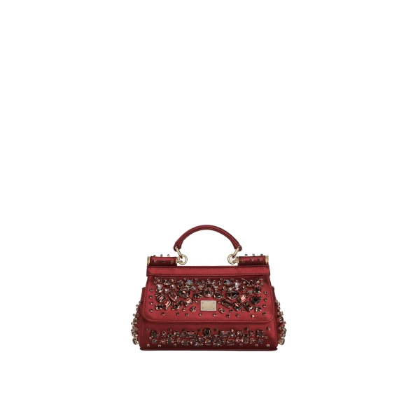 Red Dolce & Gabbana Small Sicily handbag | Totes & Top-Handle Bags