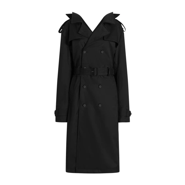 Taffeta trench coat