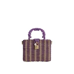 Multicolour Dolce & Gabbana Woven Dolce Box handbag | Totes & Top-Handle Bags