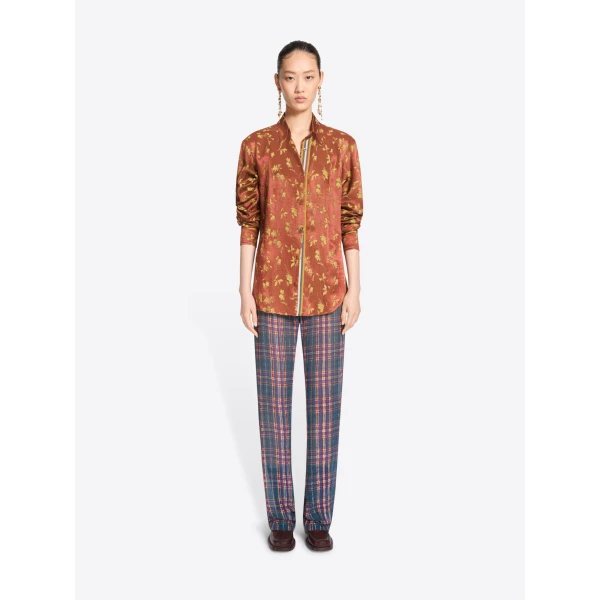 Dries Van Noten Heeled leather loafers in Tan | Loafers | Coveti