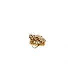 Dries Van Noten Layered brass ring in Old Brass | Rings | Coveti