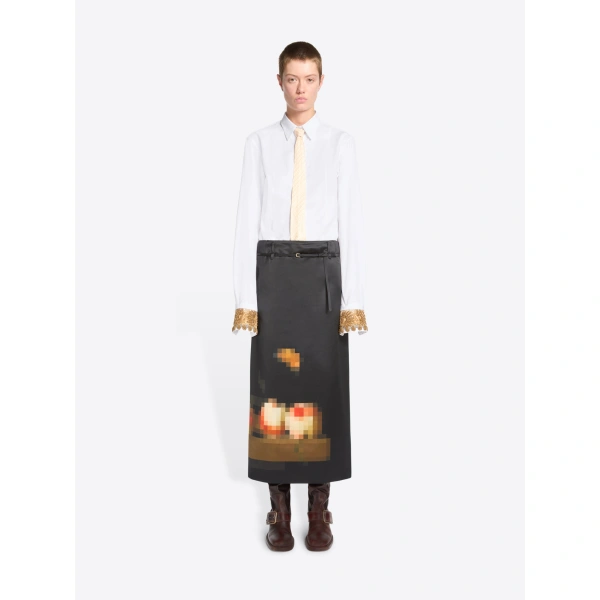 Dries Van Noten Long printed skirt | Maxi Skirts | Coveti