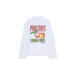Dries Van Noten Long sleeve cotton tee in White | T-shirts | Coveti