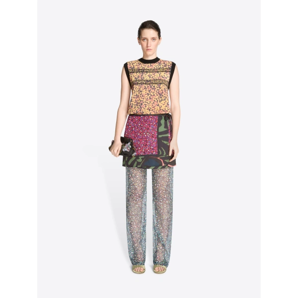 Dries Van Noten Printed wrap skirt | Wrap Skirts | Coveti