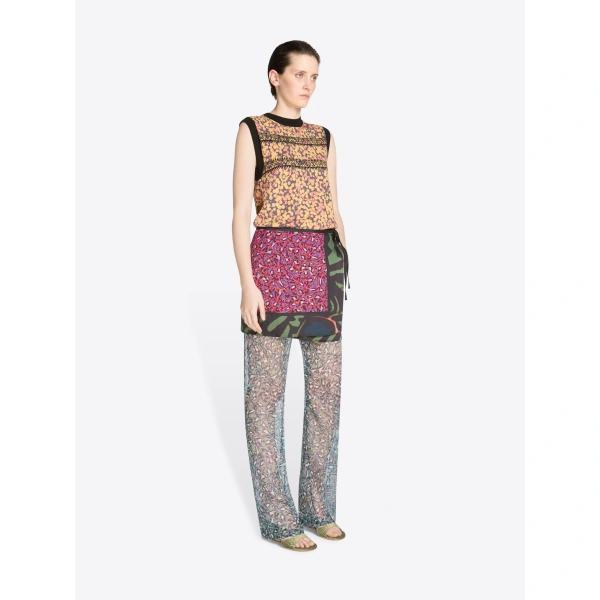 Dries Van Noten Printed wrap skirt | Wrap Skirts | Coveti