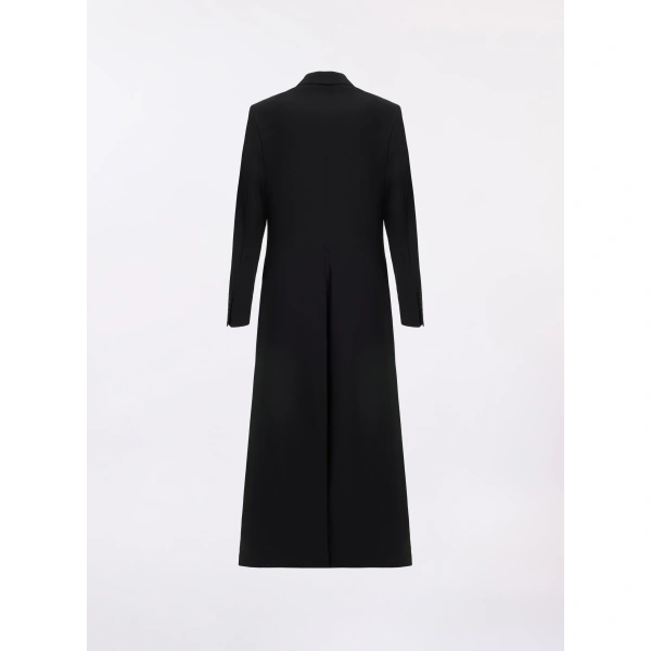 Elie Saab Cady Coat with Sequin Lining in Black | Coats | Coveti