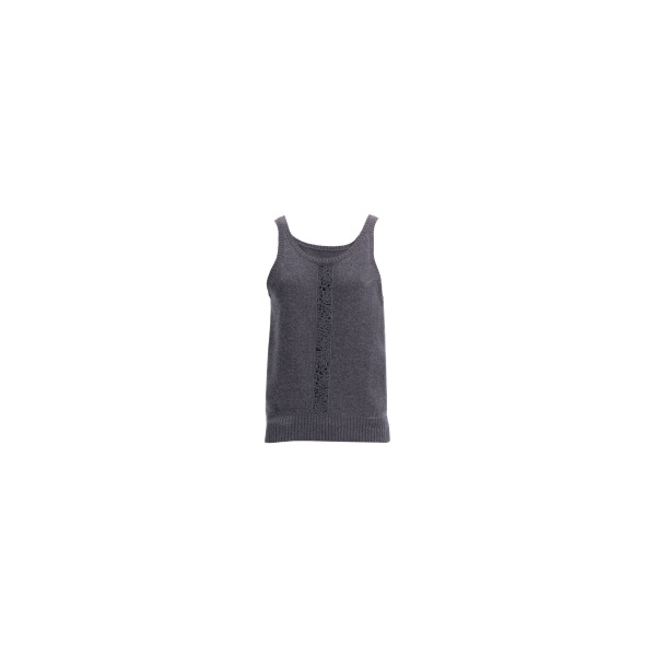 Elie Saab Cut-Out Knit Top