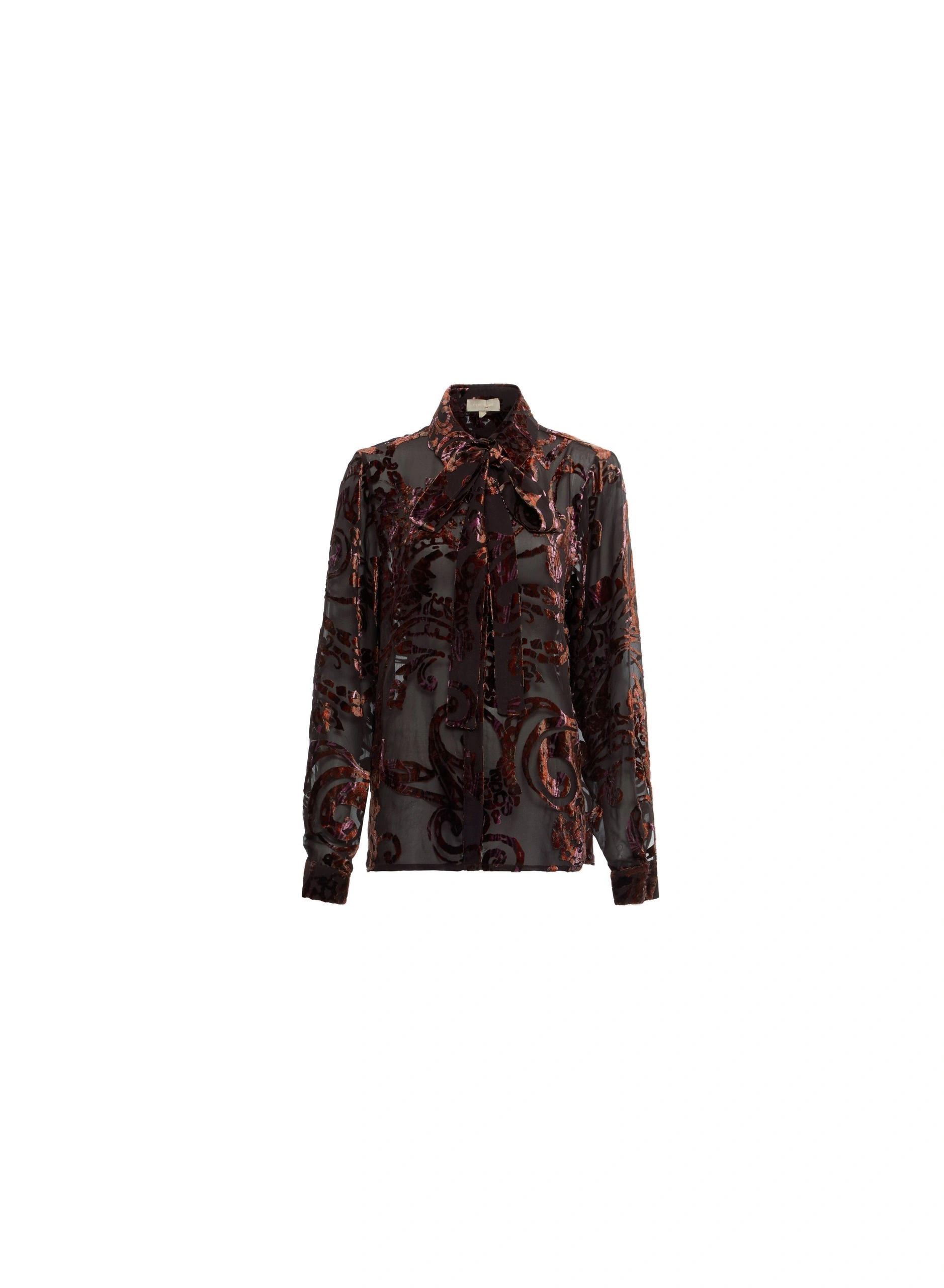 Elie Saab Devoré Shirt Elie Saab Devoré Shirt in Multicolour | Shirts | Coveti