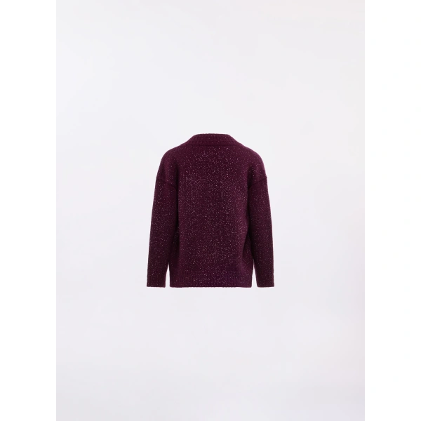 Elie Saab Embellished Knit Sweater in Red | Sweaters | Coveti