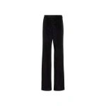 Elie Saab Embellished Velvet Pants in Black | Pants | Coveti