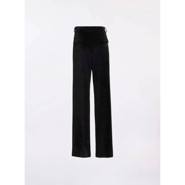 Elie Saab Embellished Velvet Pants in Black | Pants | Coveti