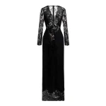 Elie Saab Envers Satin with Lace Dress