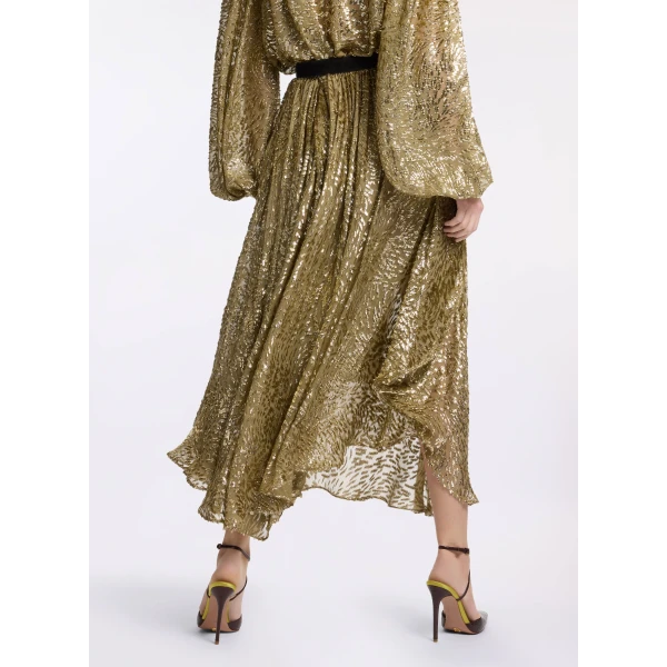 Elie Saab Metallic trousers