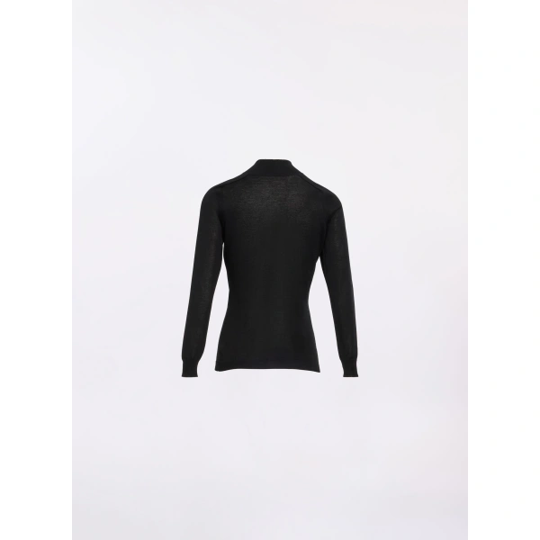 Elie Saab Knit Top in Black | Tops | Coveti
