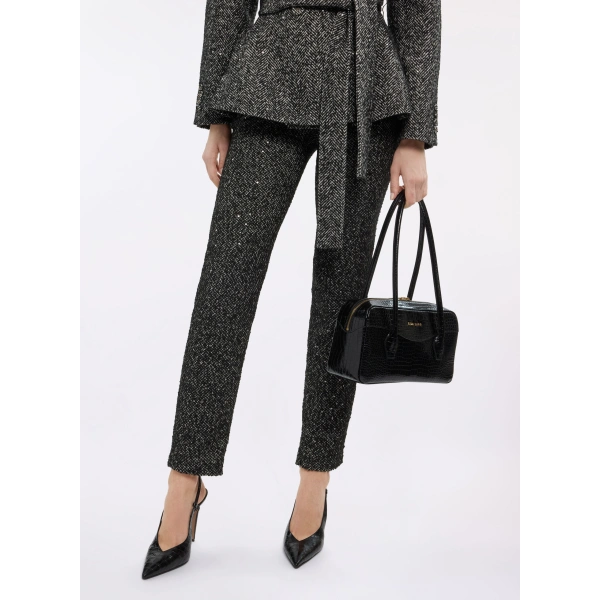 Elie Saab Lurex Pants in Multicolour | Pants | Coveti