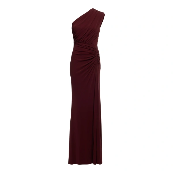 One-Shoulder Jersey Long Dress