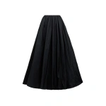 Elie Saab Taffeta Long Skirt in Black | Skirts | Coveti