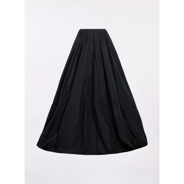 Elie Saab Taffeta Long Skirt in Black | Skirts | Coveti