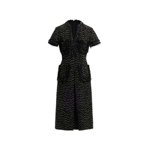 Tweed Midi Dress