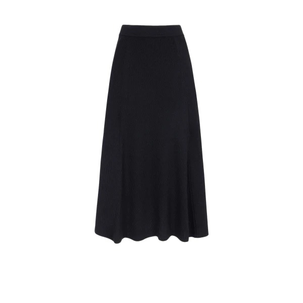 Dorian Skirt in Black Cashfeel