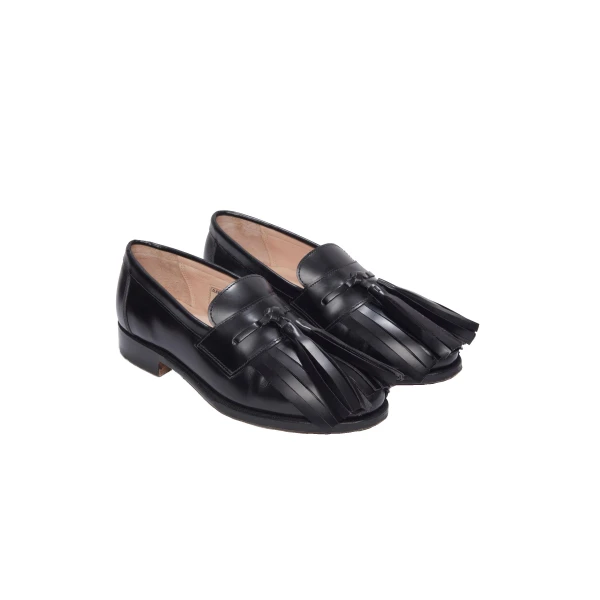 Grenda Loafer in Black Leather