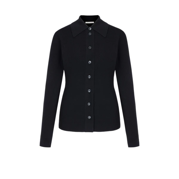 Emilia Wickstead Reno Knit in Black Cashfeel | Coveti