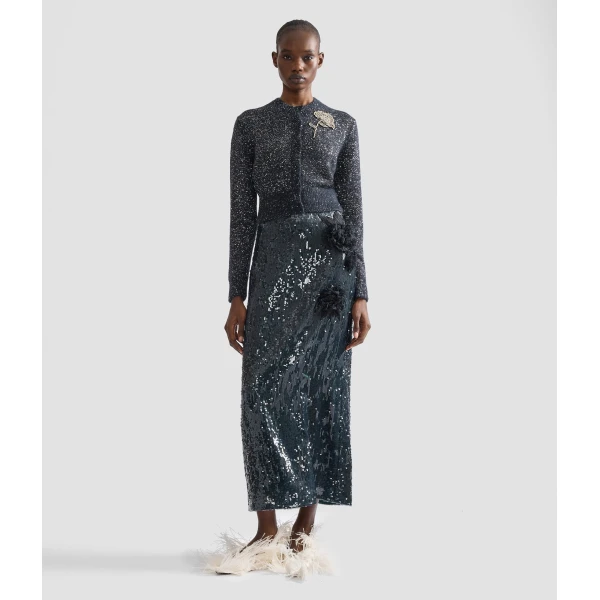 Erdem Cropped Cardigan | Cardigan | Coveti