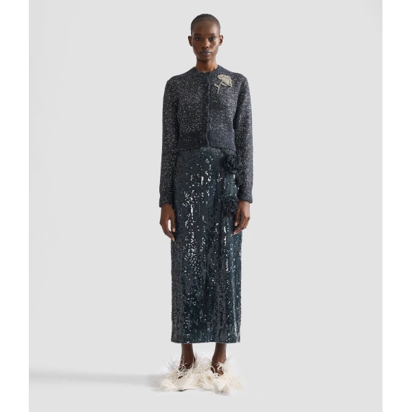Erdem Cropped Cardigan | Cardigan | Coveti