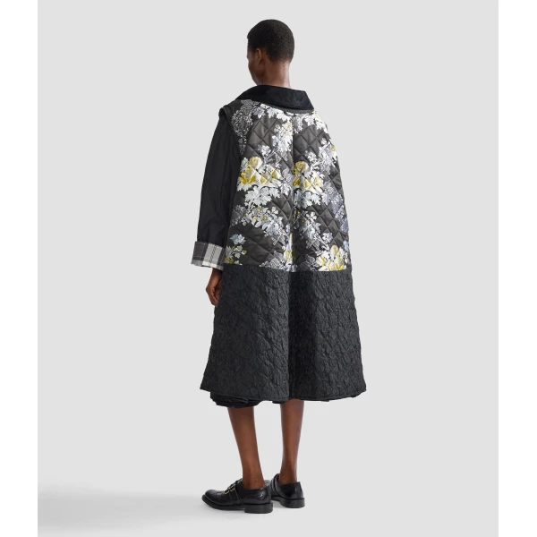 Erdem Embroidered Jacquard Gilet Coat | Vest Coat | Coveti
