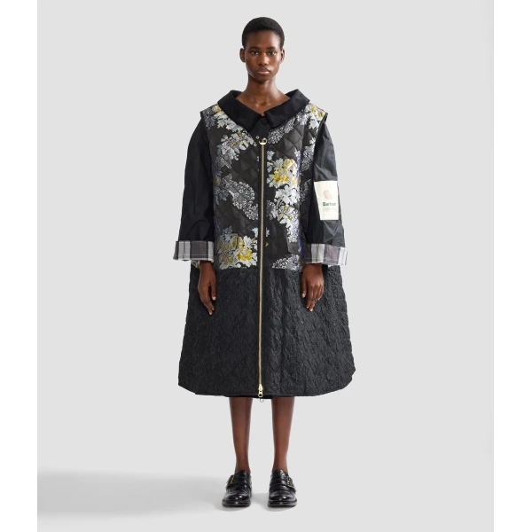 Erdem Embroidered Jacquard Gilet Coat | Vest Coat | Coveti