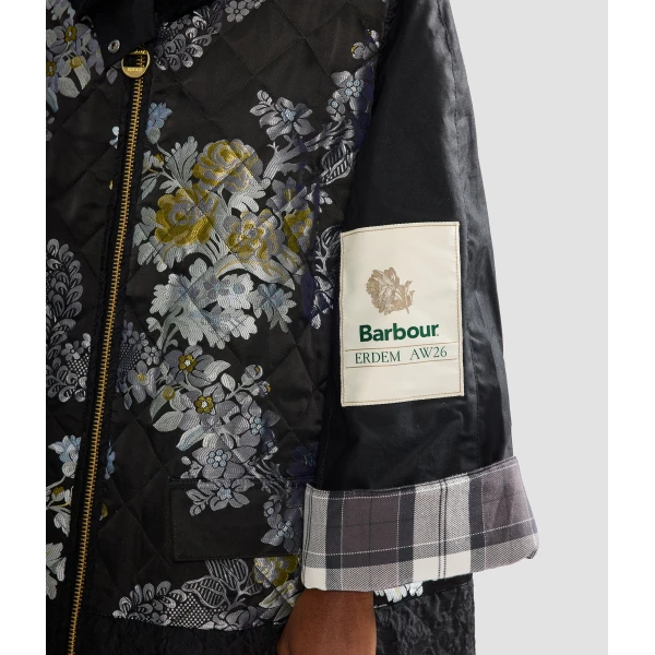 Erdem Embroidered Jacquard Gilet Coat | Vest Coat | Coveti
