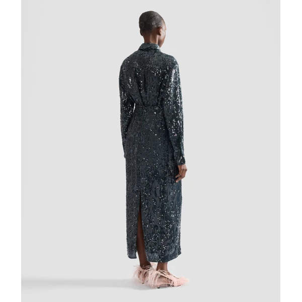 Erdem Floral Applique Sequin Midi Pencil Skirt | Pencil Skirts | Coveti