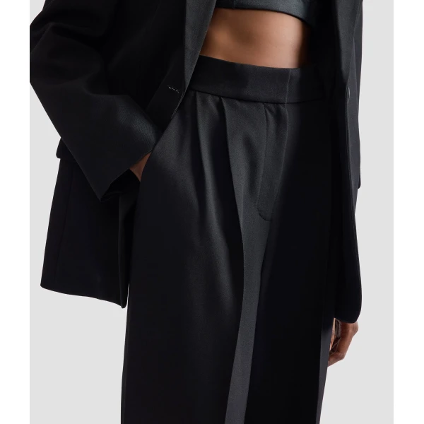 Erdem Grain De Poudre Wide Leg Trouser | Wide leg pants | Coveti