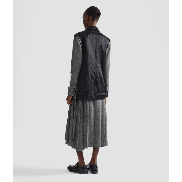 Erdem Herringbone Blazer | Blazers | Coveti